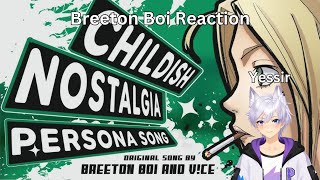 Breeton went and made a banger quotChildish Nostalgiaquot Breeton Boi Reaction [upl. by Nivaj985]