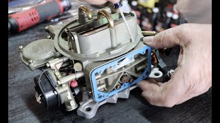 Cleaning A Holley 4160 Carburetor  Inboard Marine Carb Care [upl. by Utimer]