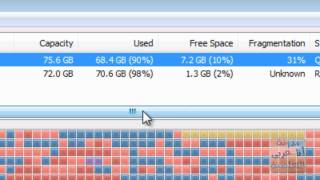 كيفية إلغاء التجزئة  Defragment لتسريع الجهاز [upl. by Sansbury844]