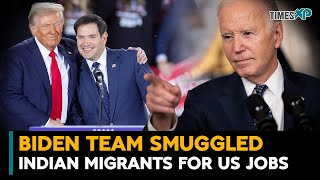 Joe Biden Administration Smuggled Indian Migrants for US Jobs [upl. by Niawd]