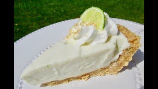 KEY LIME PIE in 15 minutes  NoBake Recipe  DIY Demonstration [upl. by Ariahaj]