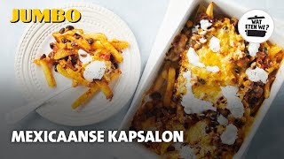 Wat eten we Mexicaanse kapsalon [upl. by Atiuqel]