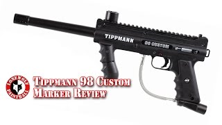 Tippmann 98 Custom Paintball Marker Review Unboxing Lone Wolf Paintball Michigan [upl. by Nyvets]