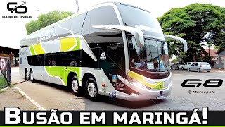 RODOVIÁRIA DE MARINGÁ  MOVIMENTO DOS ÔNIBUS MAIS BONITOS DO BRASIL  A VIAÇÃO GARCIA DOMINA [upl. by Kera605]