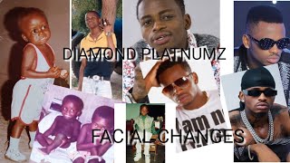 DIAMOND PLATNUMZ TRANSFORMATION how Diamonds face changed From when he was a Kid to adult [upl. by Assetnoc35]