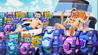 ХОЛДИК ЛЮБИТ СУНДУКИ  КЛИП Clash Royale  700К НА КАНАЛЕ [upl. by Haisej]