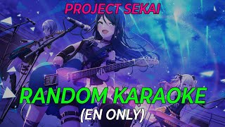 PROJECT SEKAI RANDOM KARAOKE CHALLENGE EN SERVER [upl. by Yeh972]