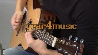 Parlour Guitar by Gear4music [upl. by Nerreg969]