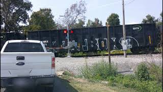 BNSF rolling through Portageville Missouri [upl. by Adelle]