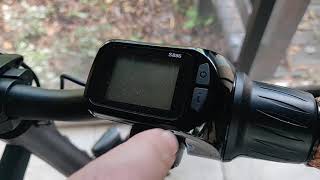 Remove speed limit governor on S886 LCD  Bagi Bike B16 [upl. by Bena36]