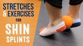 Top 3 Shin Splints Stretches amp Exercises [upl. by Gabriella]