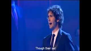 Josh Groban  Anthem from musical Chess with lyrics  Royal Variety London Palladium 2008 [upl. by Pollock]