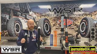 Comment fonctionne un amortisseur pour un 4x4 avec WSR OFF ROAD amp Journal du 4x4 [upl. by Alathia364]