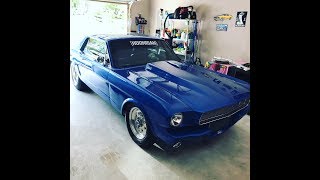 66 Mustang 347 Stroker quotThe Beastquot [upl. by Odicalp691]