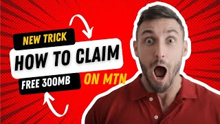 How To Claim Frɛɛ 300mb Data on MTN🇬🇭 [upl. by Barty]