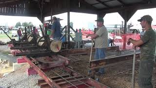 Days Gone By Tractor Show amp Threshing [upl. by Ojaras]