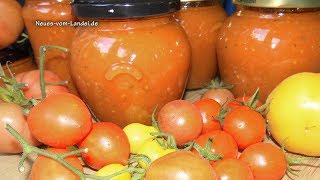 Die vielleicht leckerste Tomatensauce der Welt Mein Geheimrezept [upl. by Conlin]