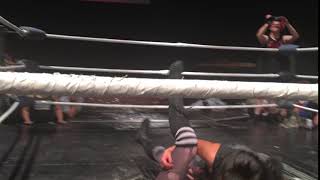 Hoodslam Kris Wolf Top Rope Meteora [upl. by Lieberman]