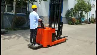 Small Reach Truck 15T 2T Electric Reach Forklift with Optional Lifting Heightcompactforklift [upl. by Minnaminnie305]