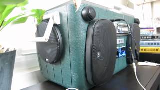 My DIY cooler boombox  sound is awesome [upl. by Dorcy]