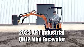 2023 AGT Industrial QH12 Mini Excavator [upl. by Duile]