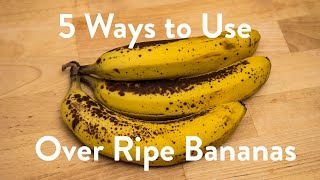 EAT  5 Ways to Eat Over Ripe Bananas [upl. by Dael891]