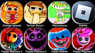 Poppy Playtime Chapter 4Poppy Playtime chapter 1 2 3 MobileRoblox 🍊Scary Orange Splanki’s Prison [upl. by Norman]