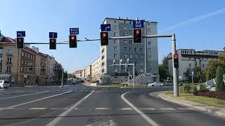 Driving in Białystok  🇵🇱 Poland 🇵🇱 [upl. by Ala]