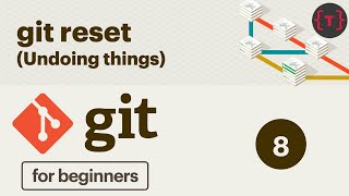 8 Git Tutorial  Undo things using git reset [upl. by Esdnyl]