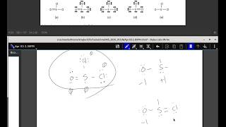 Lewis structure for SOCl2 [upl. by Aromas]