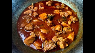 Tasty Chicken Curry without Coconut Milk  KETO  Spicy Sri Lankan Chicken Curry Recipe [upl. by Teddi]