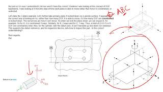 GDampT Datums  How do they work and how do they control Degrees of Freedom DOF [upl. by Zeitler]