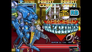 1994 4K 60fps Armored Warriors Euro Reptos Hardest NoRecoveries Nomiss ALL [upl. by Orvie896]