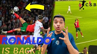 Ronaldo LEADS Portugal to a STUNNING 5 STAR VICTORY [upl. by Heddi]