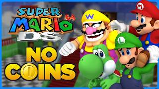 I tried beating Super Mario 64 DS Without touching a single coin [upl. by Nagad]