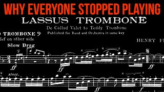 Why Everyone Stopped Playing Lassus Trombone [upl. by Lobel]