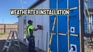 Vgroove Weathertex Installation [upl. by Zel]