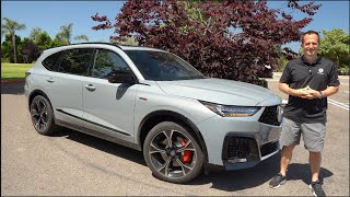 Is the 2025 Acura MDX Type S a BETTER performance luxury SUV than a BMW X5 [upl. by Dene]