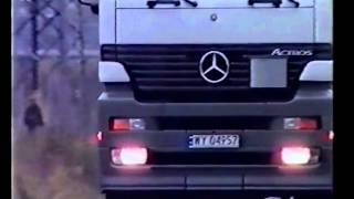 Mercedes Actros Megaspace original 2000 video [upl. by Atiuqal162]