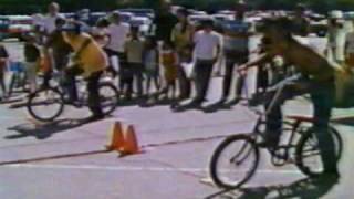 BICYCLE DRAG RACES AT FALLBROOK SQUARE WEST HILLS CALIFORNIA [upl. by Alat]