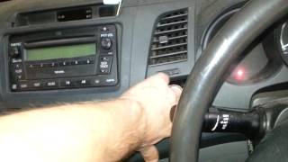 How to remove the radio from a Toyota Hilux [upl. by Malek]