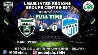 MOBejaia 10 Olympique Akbou [upl. by Ybocaj]