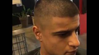 Mens Hair  Army haircut [upl. by Ellinehc]