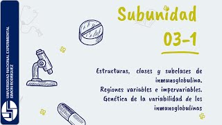 Unidad I Inmunobiológica subunidad 3  1 Ing Alimentos UNESR [upl. by Oratnek]