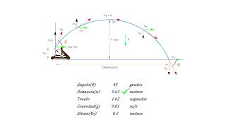 Tiro Parabólico con Catapulta [upl. by Hanaj]