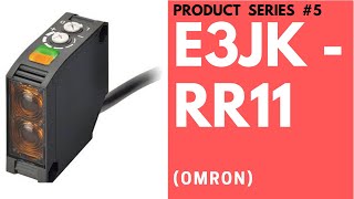 OMRON E3JK  RR11 II Red light Sensor II RetroReflective Sensor Sanitation Chamber [upl. by Crisey]