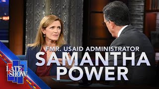 Why Do We Need USAID Stephen Talks To Samantha Power Fmr USAID Administrator [upl. by Pallaten]