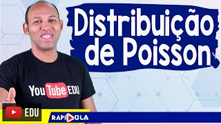 DISTRIBUIÇÃO DE POISSON DE PROBABILIDADE [upl. by Adleremse]