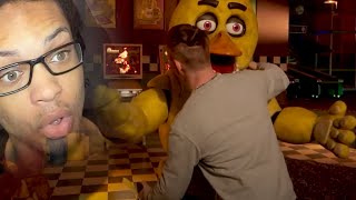 NEW FNAF Movie Set Footage [upl. by Odine]