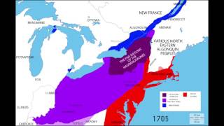 Iroquois History Timeline 16001745 [upl. by Araccot]